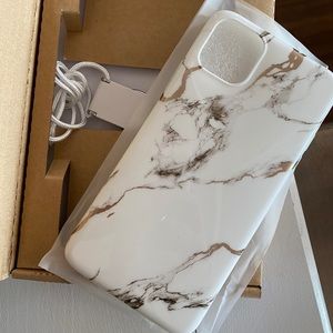 NEW iPhone 11 Pro Max Phone Case White Marble